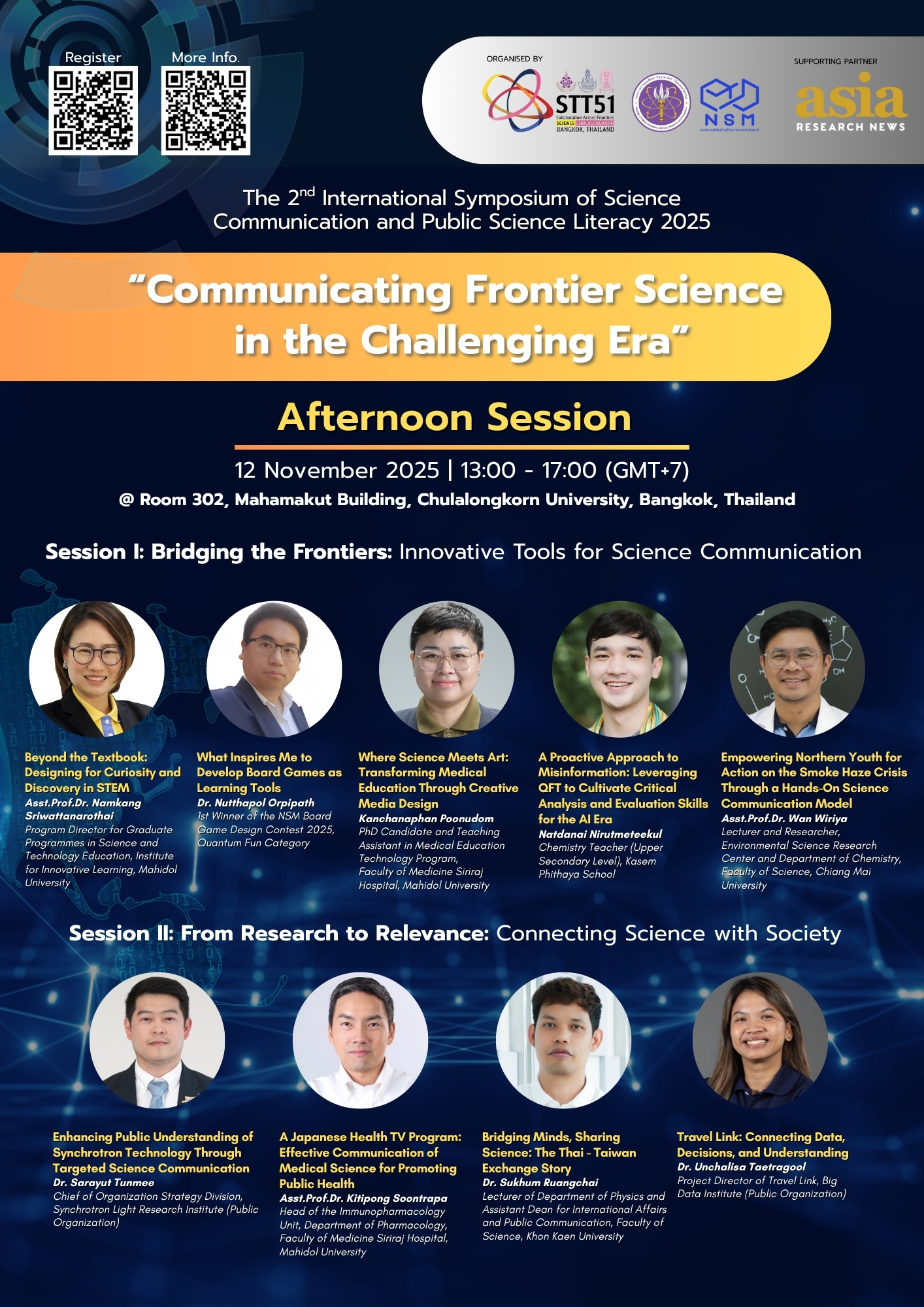 🎉Get ready to explore the vital role of science and science communication in today's world at The International Symposium of Science Communication and Public Science Literacy 2025!