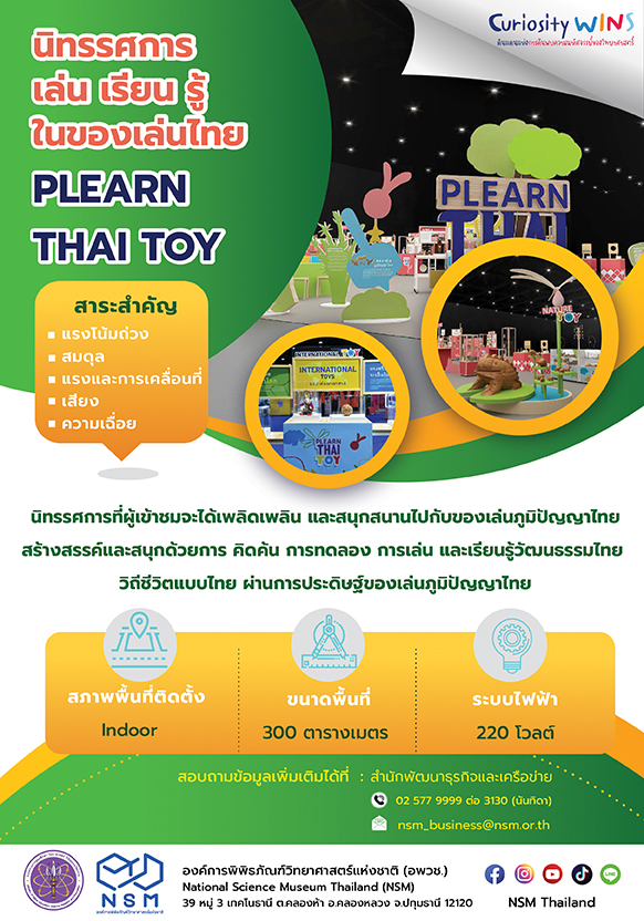 นิทรรศการ Plearn Thai Toys